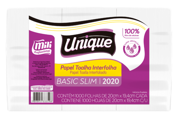 PAPEL TOALHA INTERFOLHA UNIQUE 2020